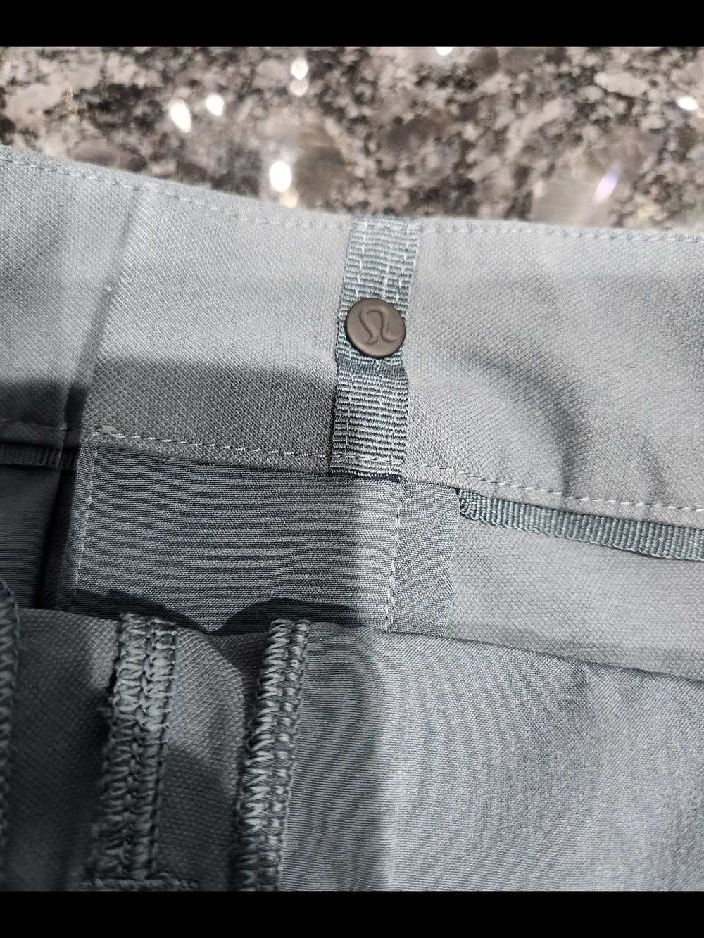 lululemon  Men's Charcoal Straight Chinos